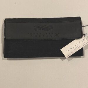 America Perry Ellis black wallet, 40052756BK